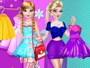 Jouer à Elsa and Anna Fashion Rivals