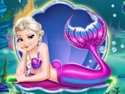 Jouer à Elsa Mermaid Queen