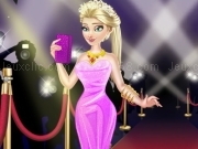 Jouer à Elsa Red Carpet Dress Up