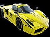 Jouer à Yellow fast car puzzle