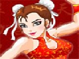 Jouer à Kongfu dressup chunli