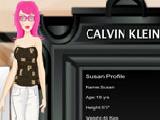 Jouer à Calvin klein dress up game