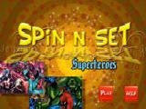 Jouer à Super heroes spin n set