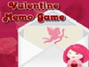 Jouer à Valentine memo game