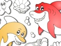 Jouer à Sea animals online coloring