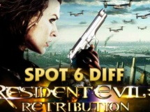 Jouer à Spot 6 diff resident evil retribution