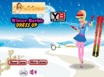 Jouer à Winter barbie dress up