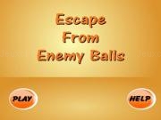 Jouer à Escape from enemy balls