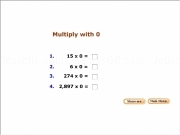 Jouer à Multiply with 0