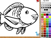 Jouer à Fish online coloring