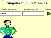 Jouer à Singular or plural nouns