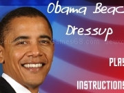 Jouer à Obama beach dressup